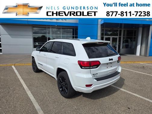 Bright White Clearcoat 2019 Jeep Grand Cherokee Altitude