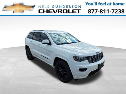 Bright White Clearcoat 2019 Jeep Grand Cherokee Altitude