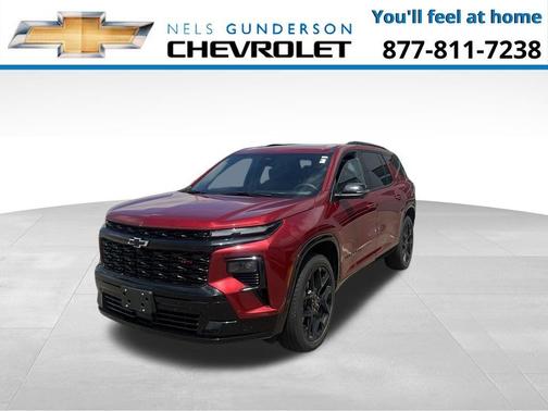 Radiant Red 2024 Chevrolet Traverse RS