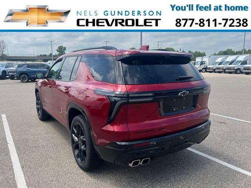 Radiant Red 2024 Chevrolet Traverse RS