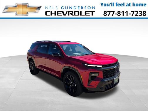 Radiant Red Tintcoat 2024 Chevrolet Traverse RS
