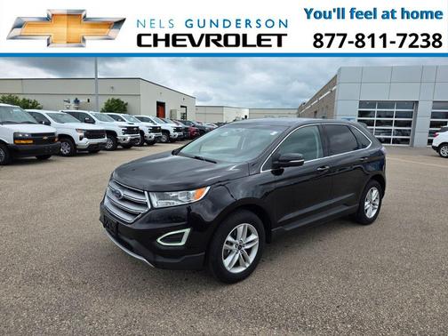 Shadow Black 2018 Ford Edge SEL