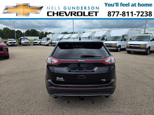 Shadow Black 2018 Ford Edge SEL