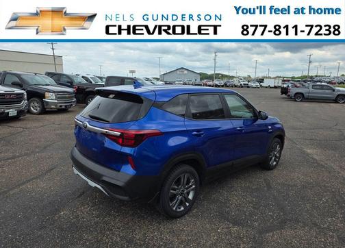 Neptune Blue 2021 Kia Seltos LX