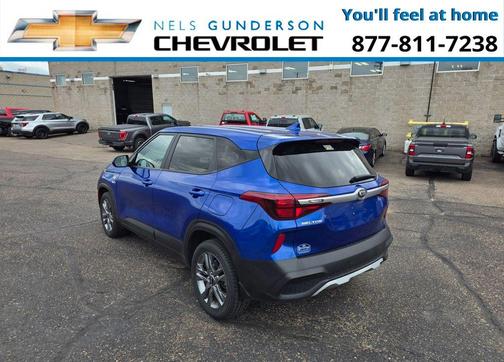 Neptune Blue 2021 Kia Seltos LX