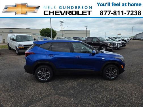 Neptune Blue 2021 Kia Seltos LX