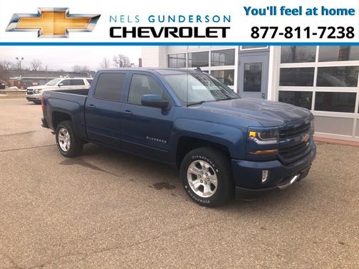 Deep Ocean Blue Metallic 2018 Chevrolet Silverado 1500 LT