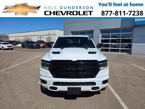 Bright White Clearcoat 2023 RAM 1500 Laramie
