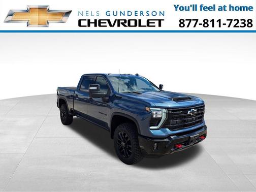 Lakeshore Blue Metallic 2026 Chevrolet Silverado 3500 LTZ