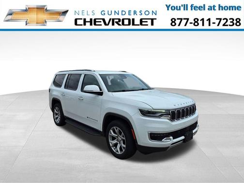 Bright White Clearcoat 2022 Jeep Wagoneer Series II