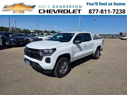 Summit White 2023 Chevrolet Colorado LT