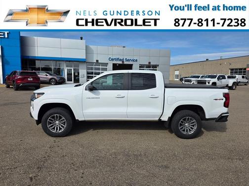 Summit White 2023 Chevrolet Colorado LT
