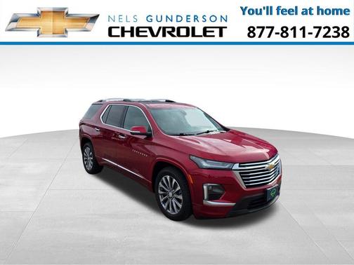 Radiant Red 2023 Chevrolet Traverse Premier