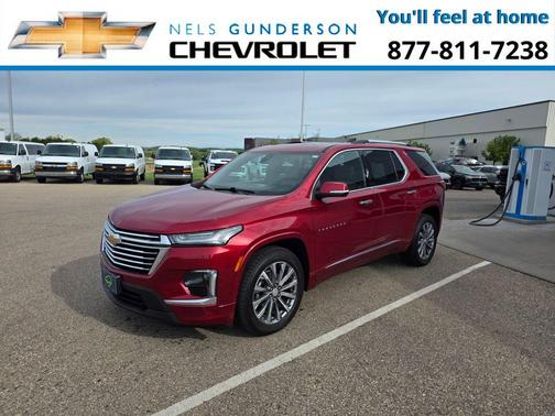 Radiant Red 2023 Chevrolet Traverse Premier