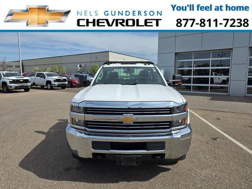 Summit White 2017 Chevrolet Silverado 3500 WT