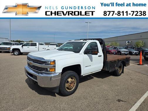 Summit White 2017 Chevrolet Silverado 3500 WT