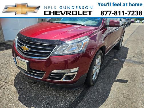 Siren Red Tintcoat 2015 Chevrolet Traverse LTZ