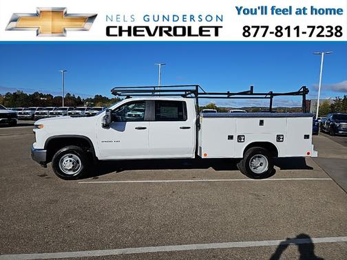 Summit White 2024 Chevrolet Silverado 3500 Work Truck