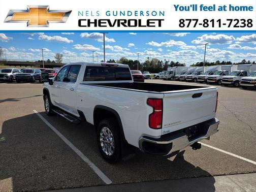 Summit White 2025 Chevrolet Silverado 3500 LTZ