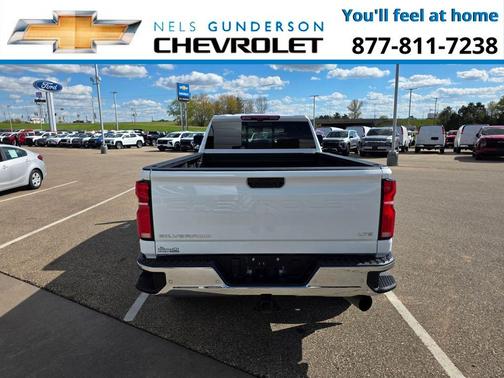 Summit White 2025 Chevrolet Silverado 3500 LTZ