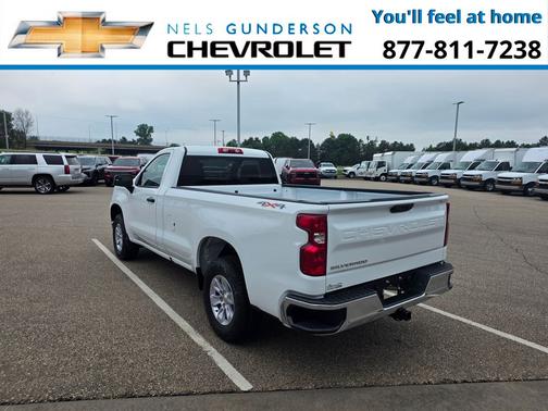 Summit White 2026 Chevrolet Silverado 1500 WT