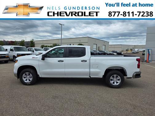 Summit White 2026 Chevrolet Silverado 1500 WT