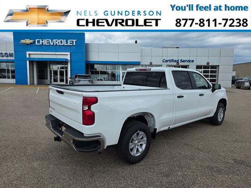 Summit White 2026 Chevrolet Silverado 1500 WT
