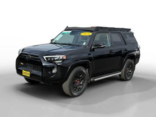 Midnight Black Metallic 2021 Toyota 4Runner SR5 Premium