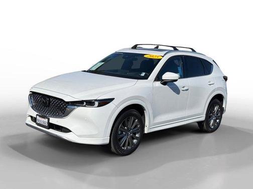 White Metallic 2025 Mazda CX-5 2.5 Turbo Signature