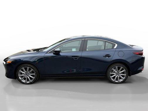 Deep Crystal Blue Mica 2026 Mazda Mazda3 FWD w/Preferred Package