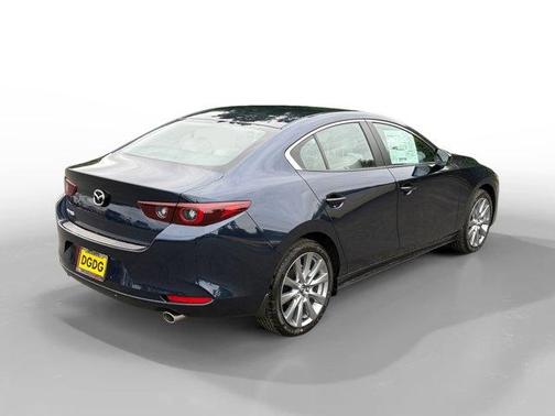 Deep Crystal Blue Mica 2026 Mazda Mazda3 FWD w/Preferred Package