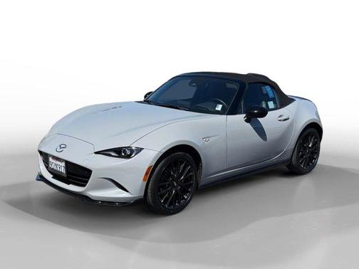 Gray Metallic 2025 Mazda MX-5 Miata Club