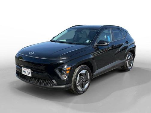 Black 2024 Hyundai KONA EV SEL