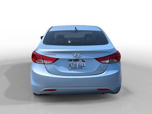 Blue Sky Metallic 2012 Hyundai ELANTRA Limited
