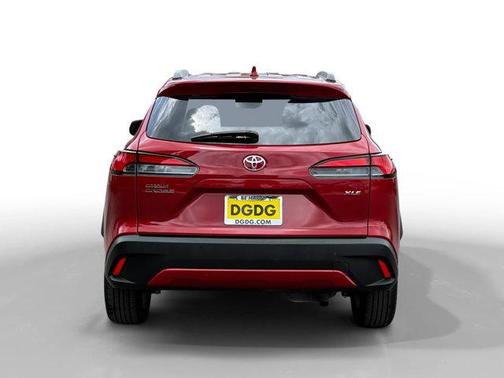 Barcelona Red Metallic 2024 Toyota Corolla Cross XLE