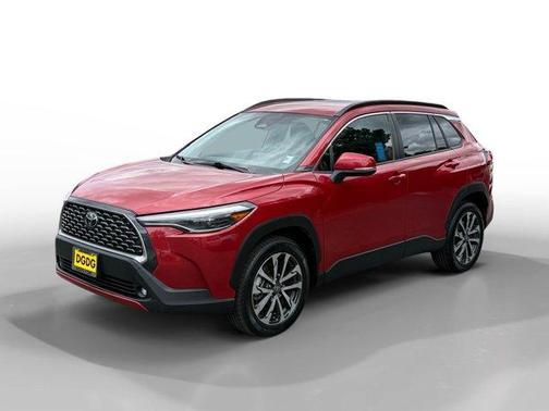 Barcelona Red Metallic 2024 Toyota Corolla Cross XLE