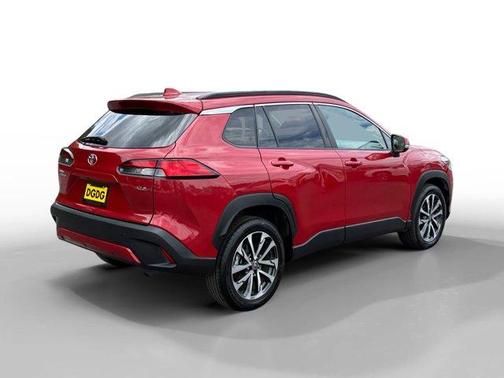 Barcelona Red Metallic 2024 Toyota Corolla Cross XLE
