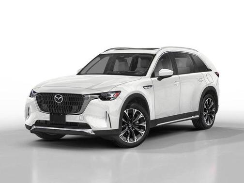 Rhodium White Premium 2026 Mazda CX-90 PHEV Premium Plus