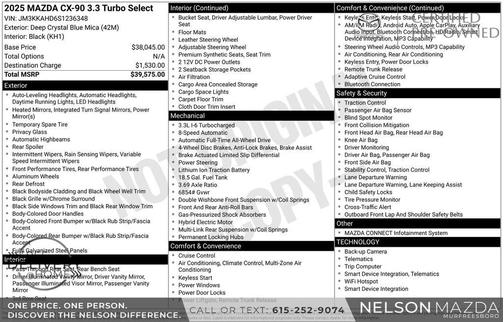 2025 Mazda CX-90 3.3 Turbo S