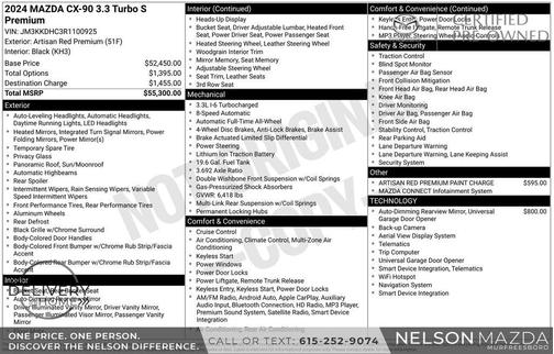 2024 Mazda CX-90 3.3 Turbo S Premium