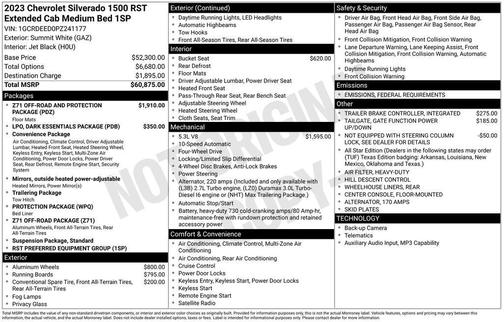 2023 Chevrolet Silverado 1500 RST