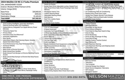 2024 Mazda CX-90 3.3 Turbo Premium