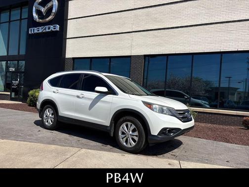 White Diamond Pearl 2014 Honda CR-V EX-L