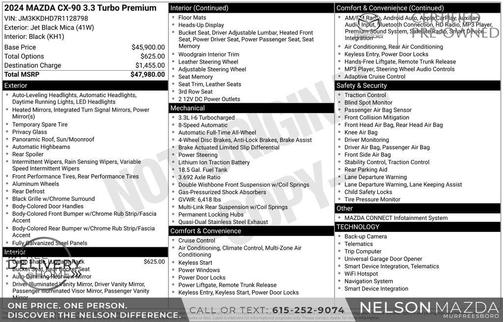 2024 Mazda CX-90 3.3 Turbo Premium