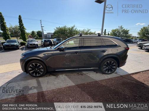 Machine Gray Metallic 2024 Mazda CX-90 3.3 Turbo S