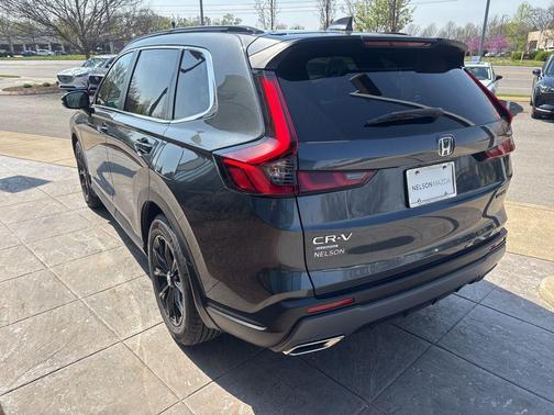 Gray 2025 Honda CR-V Hybrid Sport FWD