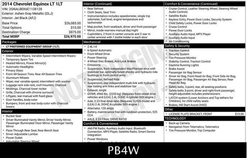 2014 Chevrolet Equinox 1LT