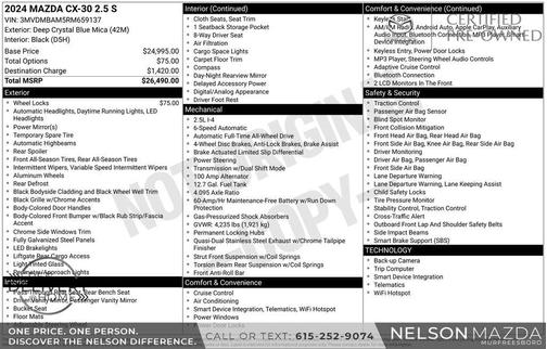2024 Mazda CX-30 2.5 S