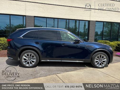 Deep Crystal Blue Mica 2024 Mazda CX-90 3.3 Turbo Premium