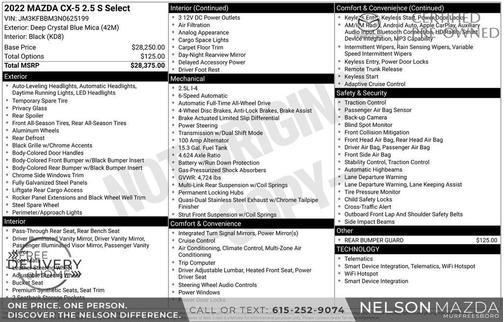 2022 Mazda CX-5 2.5 S Select